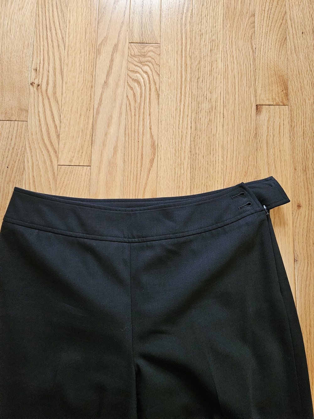 Black High-Waist Wide Leg Pants